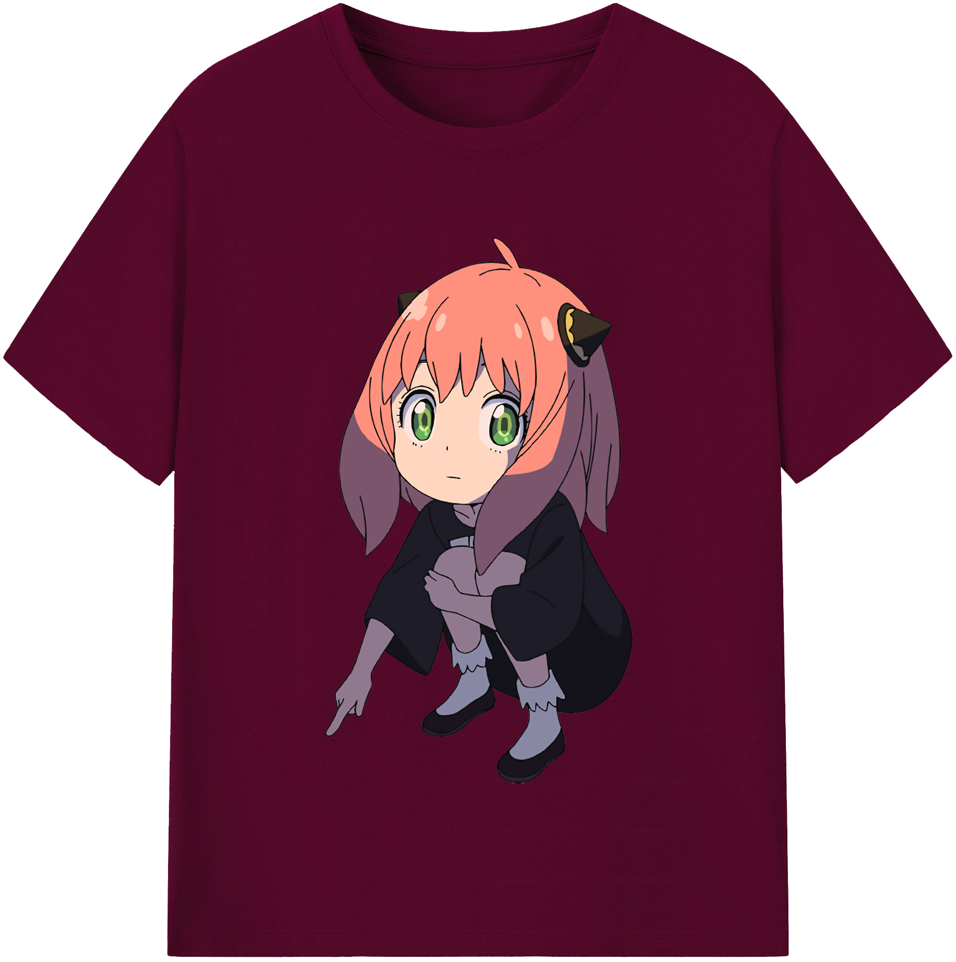 （画像用） SPY×FAMILY间谍家家酒 レディースカジュアルプリントTシャツ（綿100％）